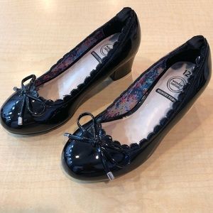 Wonder Nation Black Girls Shoes Size 12